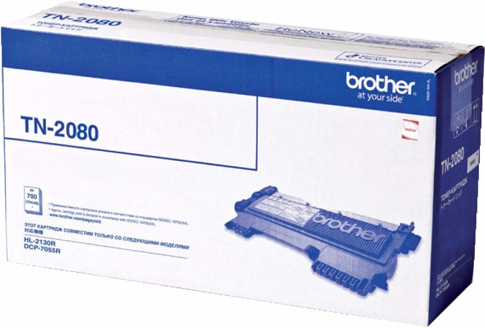 

Картридж для принтера Brother TN-2080, Картридж Brother TN-2080