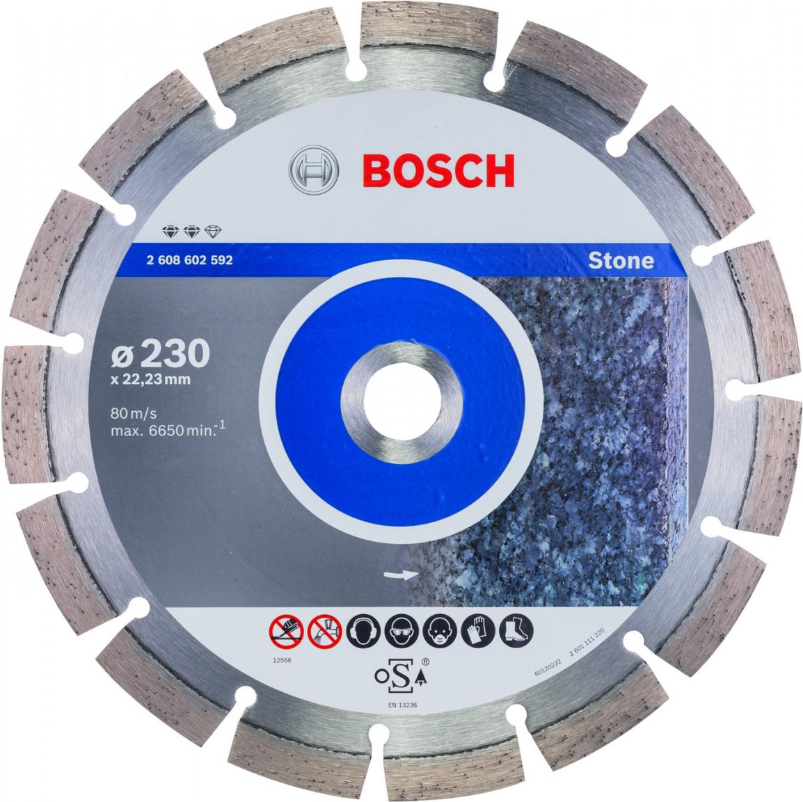 

Алмазный диск Bosch 2.608.602.592, 230-22.23 Expert for Stone