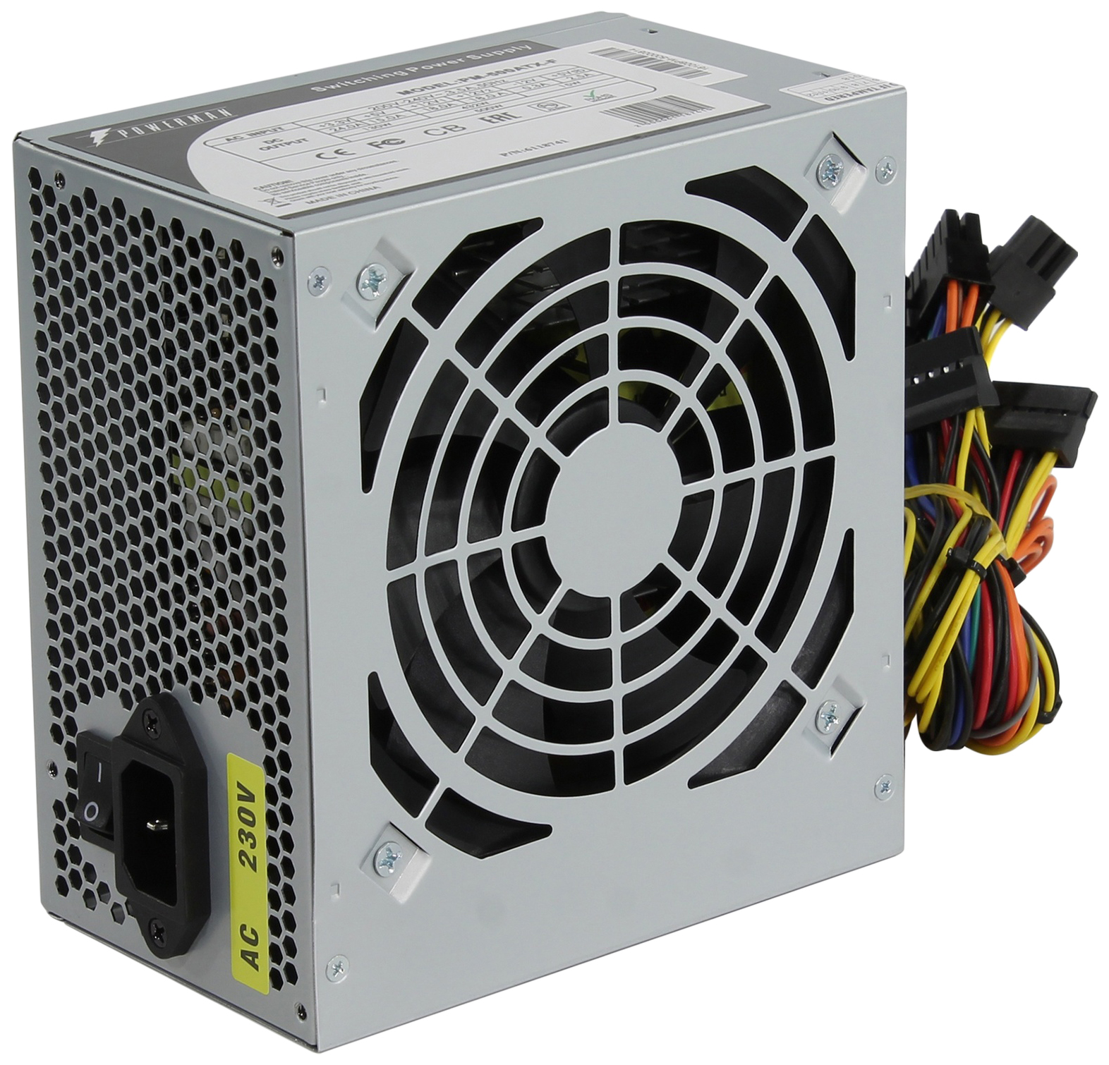 

Блок питания Powerman PM-500ATX-F, PM-500ATX-F