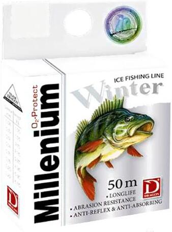 

Леска монофильная Dragon Millennium Winter 0.16мм 50м (33-15-116)