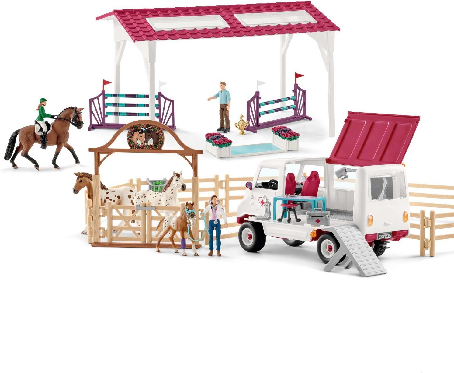 

Игровой набор Schleich Проверка перед большим конным турниром [72140], Проверка перед большим конным турниром