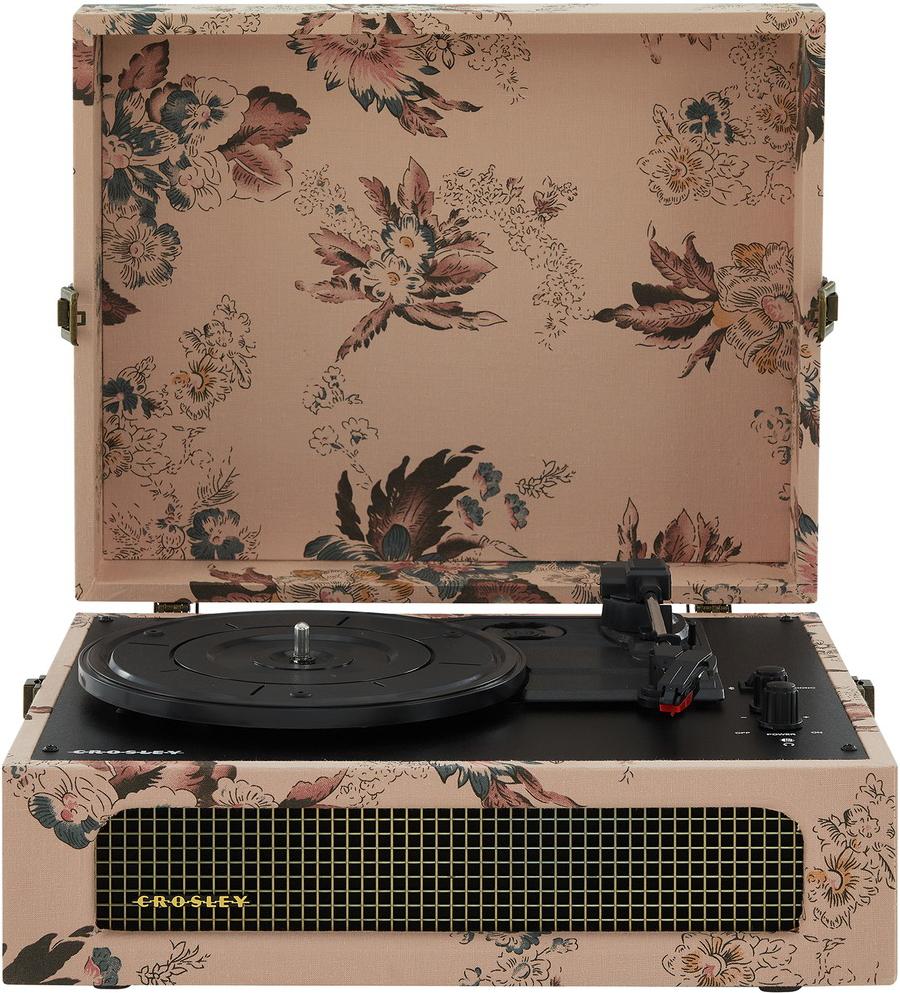 

Виниловый проигрыватель Crosley Voyager Plus Floral [CR8017B-FL4], Виниловый проигрыватель Crosley Voyager Plus CR8017B-FL4 Floral