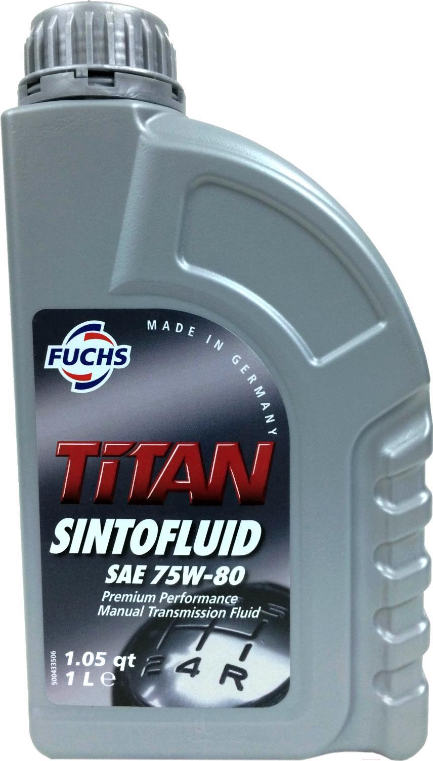 

Трансмиссионное масло Fuchs Titan Sintofluid 75W80 GL-5 1л [601411519], Titan Sintofluid 75W80 GL-5 1л