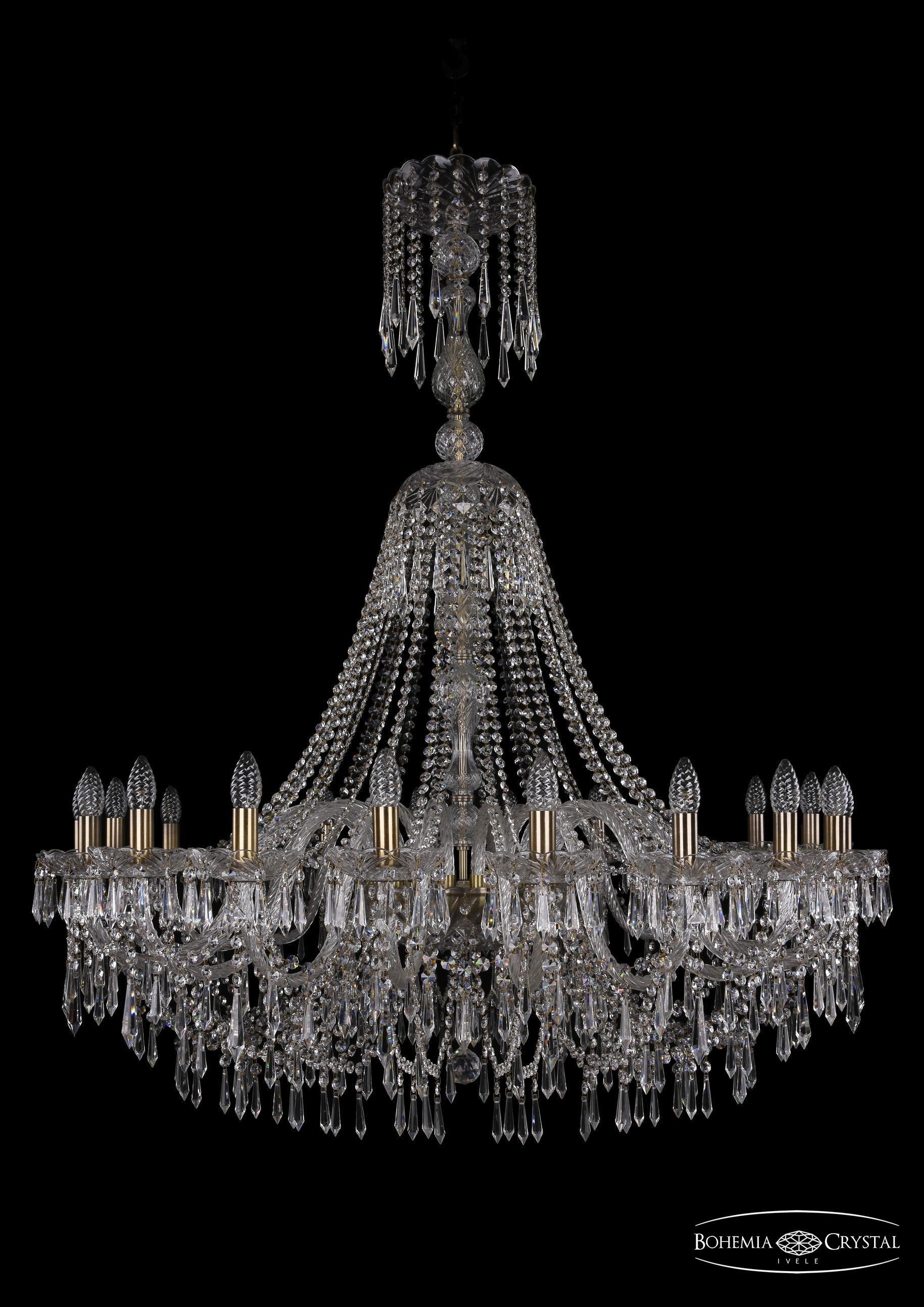 

Подвесная люстра Bohemia Ivele Crystal 1403/20/400/XL-133/Pa