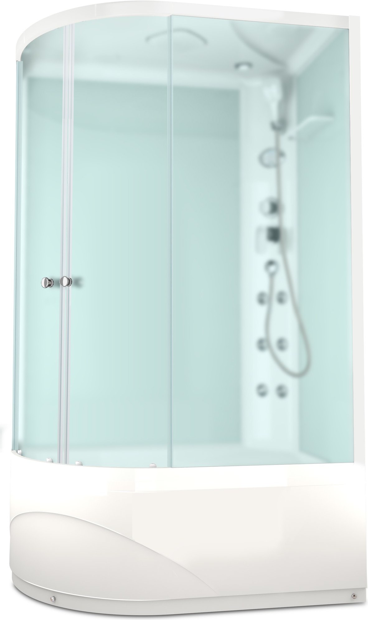 

Душевая кабина Domani-Spa Delight 128 high R белый/сатин матированное стекло [DS01D128RHWM10], Душевая кабина Domani-Spa Delight 128 high R DS01D128RHWM10 белый/сатин матированное стекло