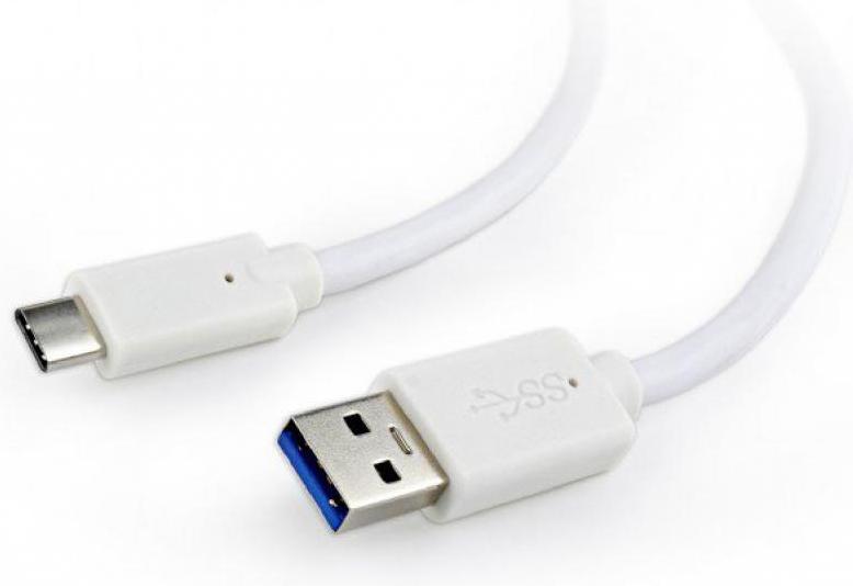

Кабель для компьютера Cablexpert USB 3.0 CCP-USB3-AMCM-W-0.5M AM/CM 0,5 м белый, Кабель USB 3.1 Type-C Cablexpert CCP-USB3-AMCM-0.5M 0.5 м