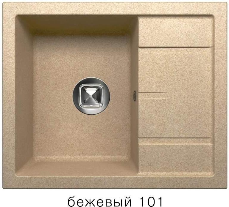 

Мойка кухонная Tolero R-107 (бежевый), R-107