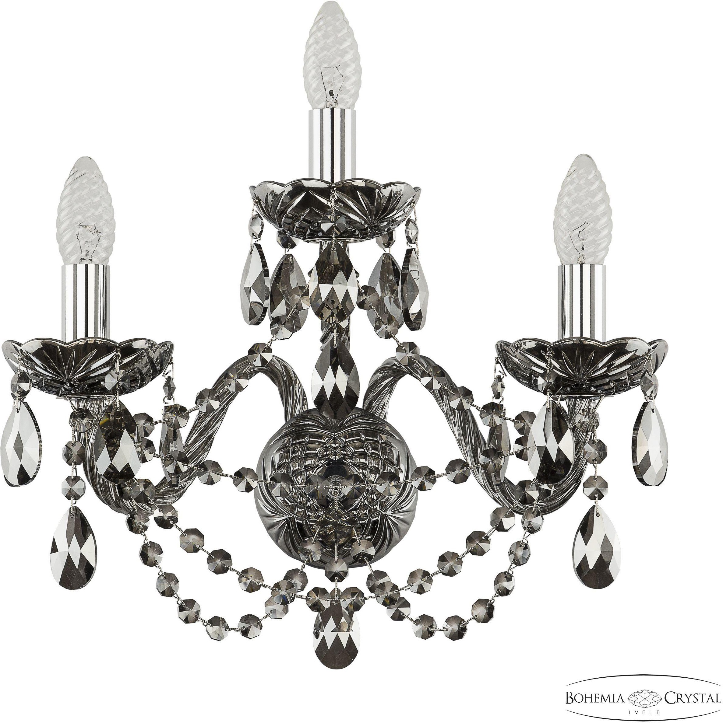 

Бра Bohemia Ivele Crystal 1406B/2+1/160 Ni M781