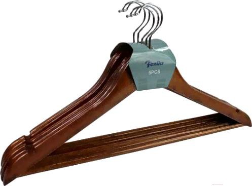 

Вешалка Feniks дерево 5шт [FN121], Вешалка Feniks дерево 5шт FN121