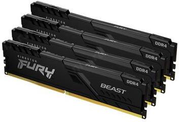 

Оперативная память Kingston FURY Beast RGB [KF432C16BBAK4/128], Оперативная память Kingston FURY Beast RGB KF432C16BBAK4/128