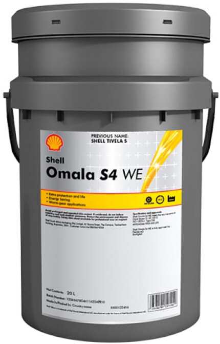 

Масло для техники Shell Omala S4 WE 680 20л (550043651)