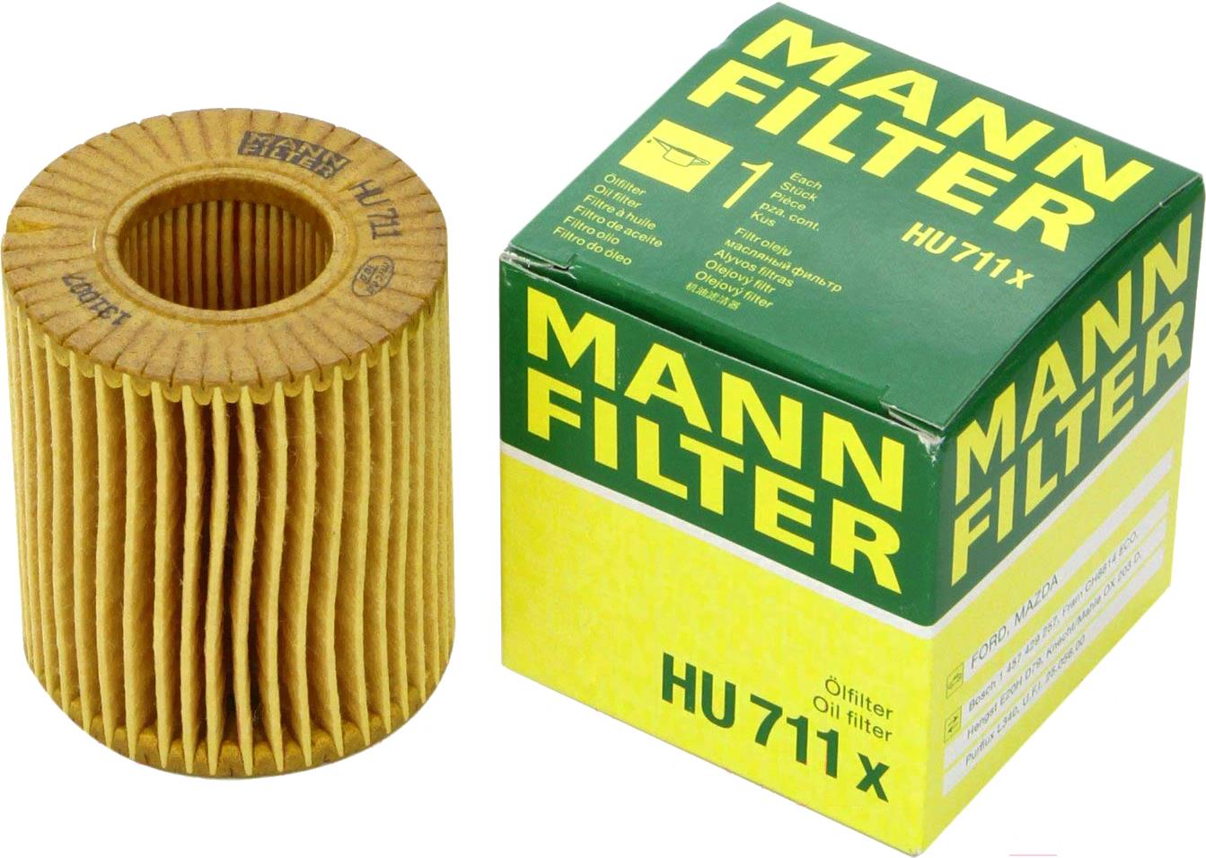 

Фильтр масляной Mann-Filter HU711X, HU711X