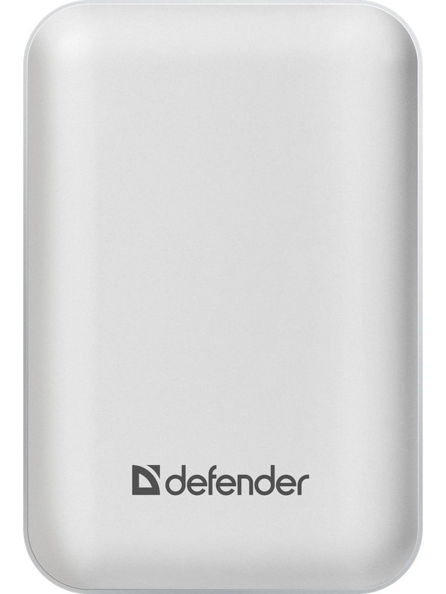 

Портативное зарядное устройство Defender ExtraLife 10000S, ExtraLife 10000S