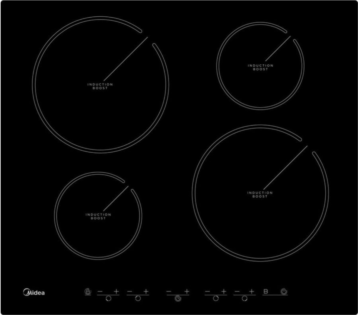 

Варочная панель Midea MIH64412 черный