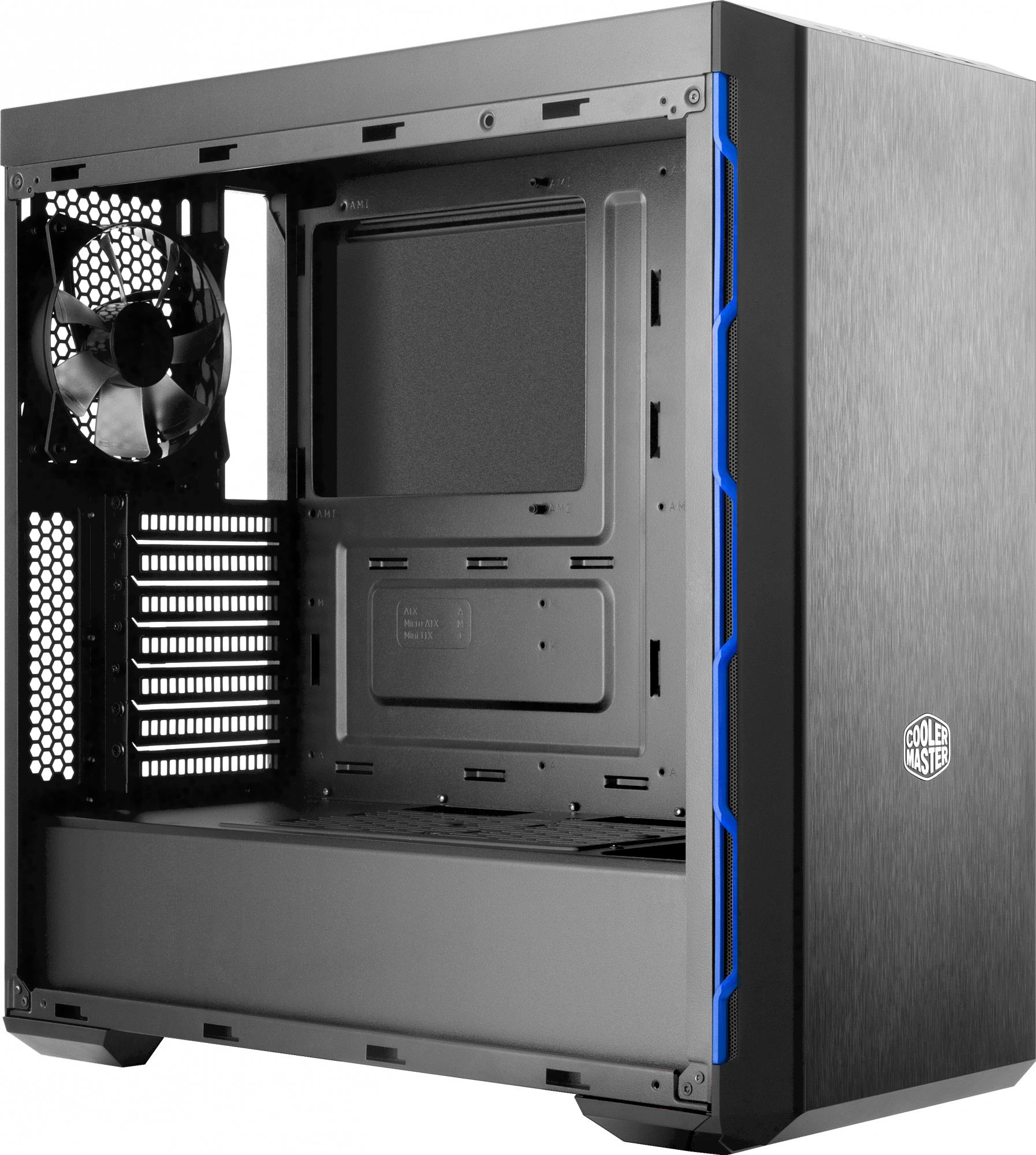 

Корпус для компьютера Cooler Master MasterBox MB600L темно-серый [MCB-B600L-KA5N-S02], MasterBox MB600L