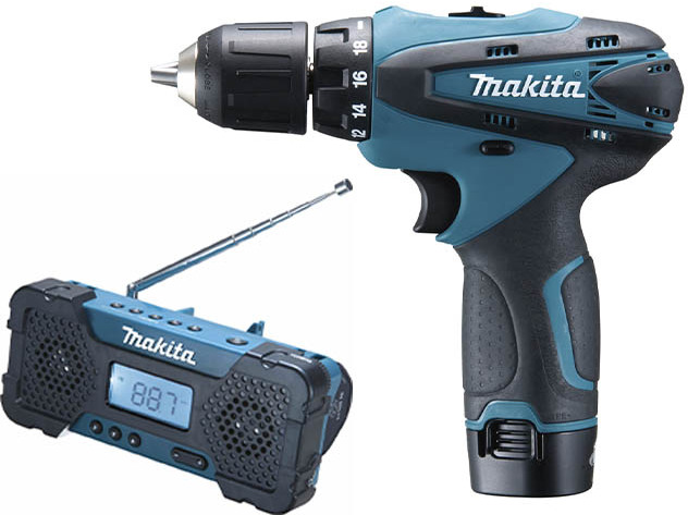 

Шуруповерт Makita DF 330 DWE + Радиоприемник [DF330DWEA1], Шуруповерт Makita DF 330 DWE + Радиоприемник DF330DWEA1