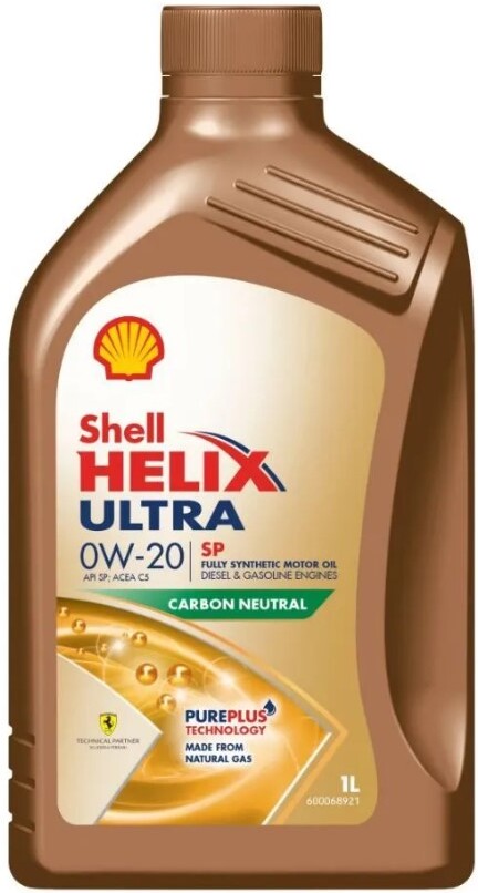 

Моторное масло Shell Helix Ultra SP 0W-20 1л (550063070)
