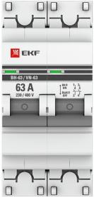 

Выключатель нагрузки EKF 2P 25А ВН-63 EKF PROxima [SL63-2-25-pro], 2P 25А ВН-63 EKF PROxima