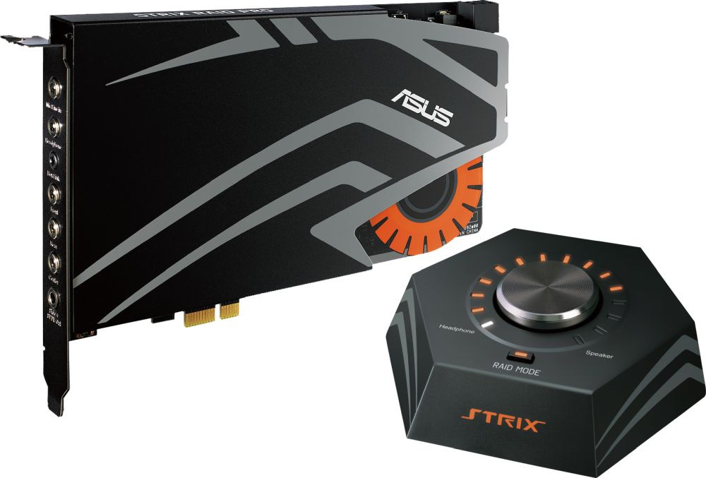 

Звуковая карта Asus PCI-E Strix Raid DLX (C-Media 6632AX)
