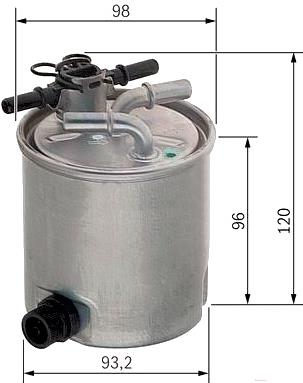 

Фильтр топливный Bosch F026402019, F026402019