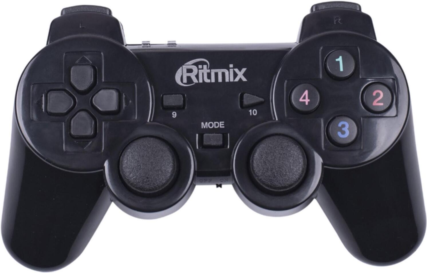 

Геймпад Ritmix GP-020WPS (черный), Геймпад Ritmix GP-020WPS