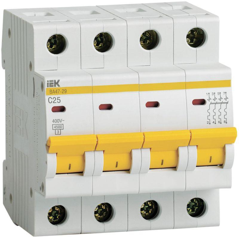 

Выключатель нагрузки IEK MVA20-4-025-C