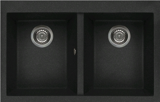 

Кухонная мойка Elleci Quadra 350 G54 Nero Pietra [LGQ35054], Кухонная мойка Elleci Quadra 350 Nero G54