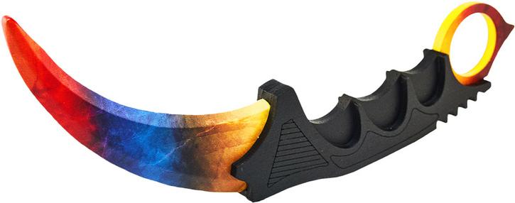 

Игрушка VozWooden Нож Керамбит Мраморный Градиент [1001-0207], Нож Керамбит Мраморный Градиент