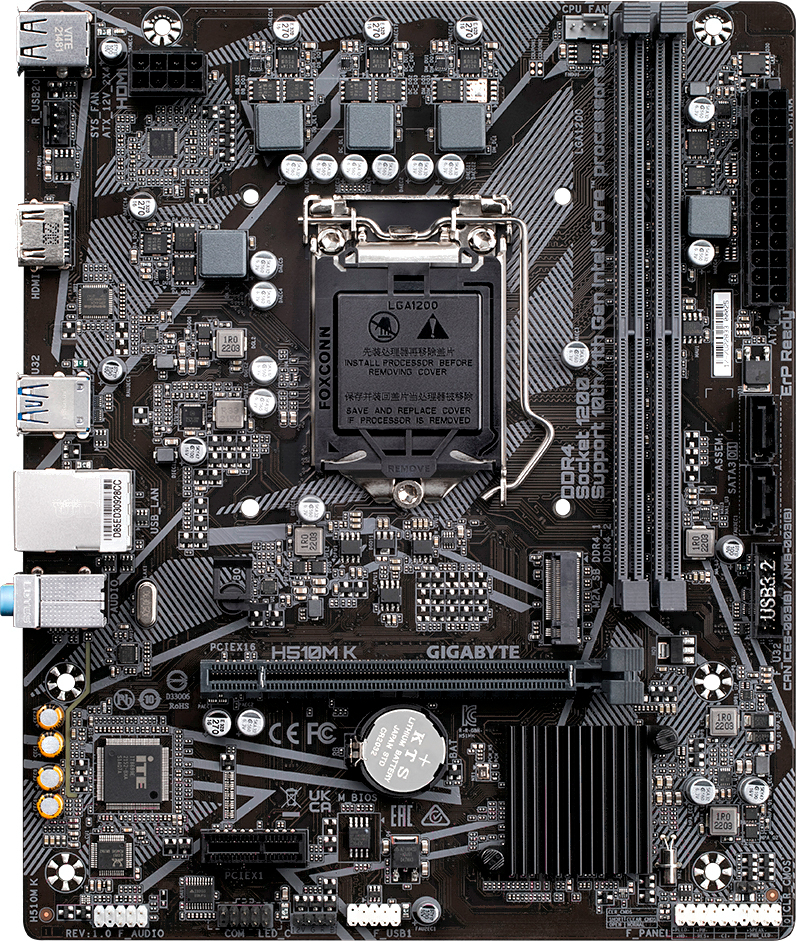 

Материнская плата Gigabyte H510M K