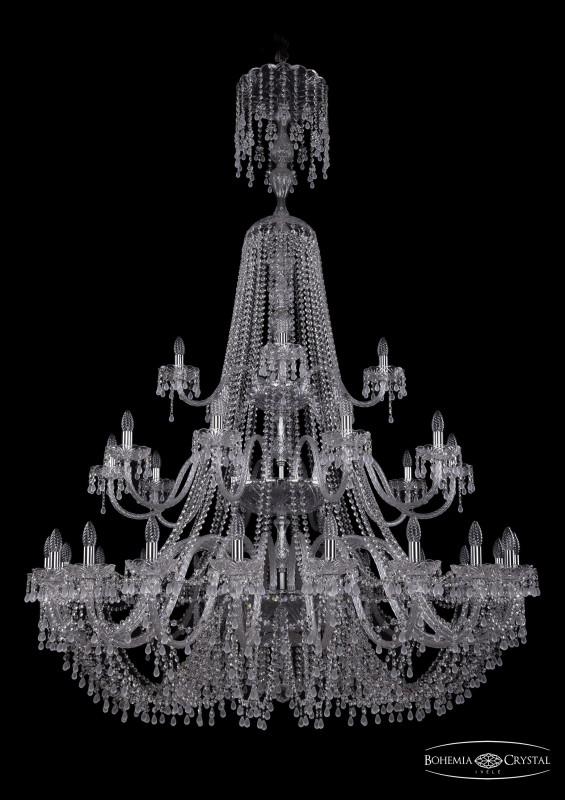 

Подвесная люстра Bohemia Ivele Crystal 1410/20+10+5/530/XL-200/3d/Ni/V0300
