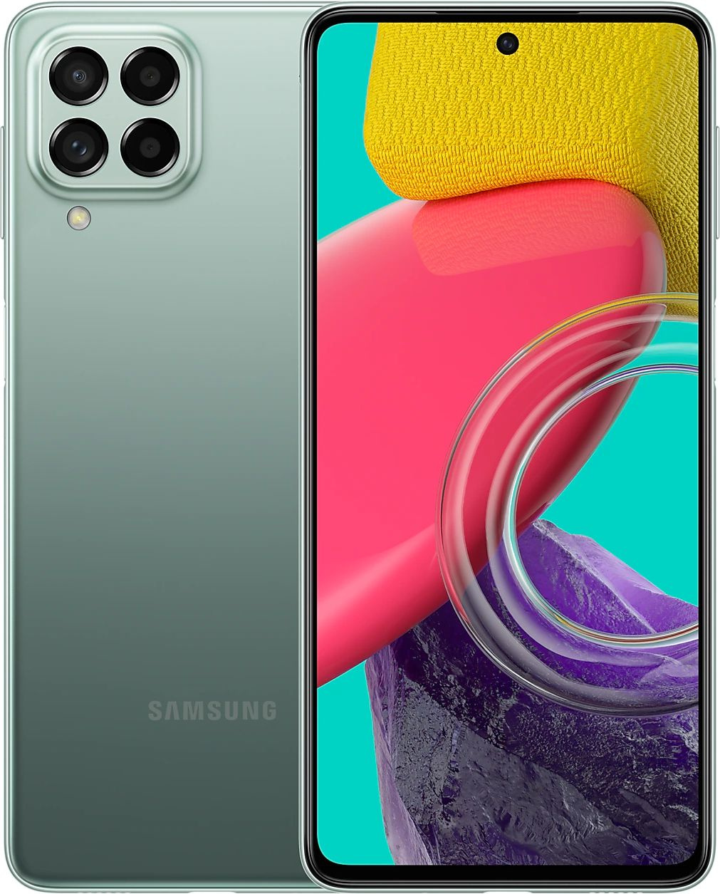 

Смартфон Samsung SM-M536 Galaxy M53 256Gb/8Gb зеленый (SM-M536BZGHMEA)