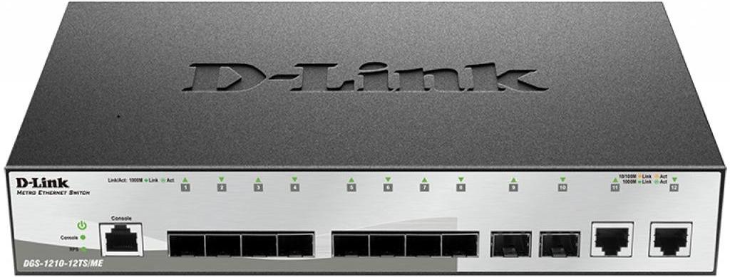 

Коммутатор D-Link DGS-1210-12TS/ME, DGS-1210-12TS/ME