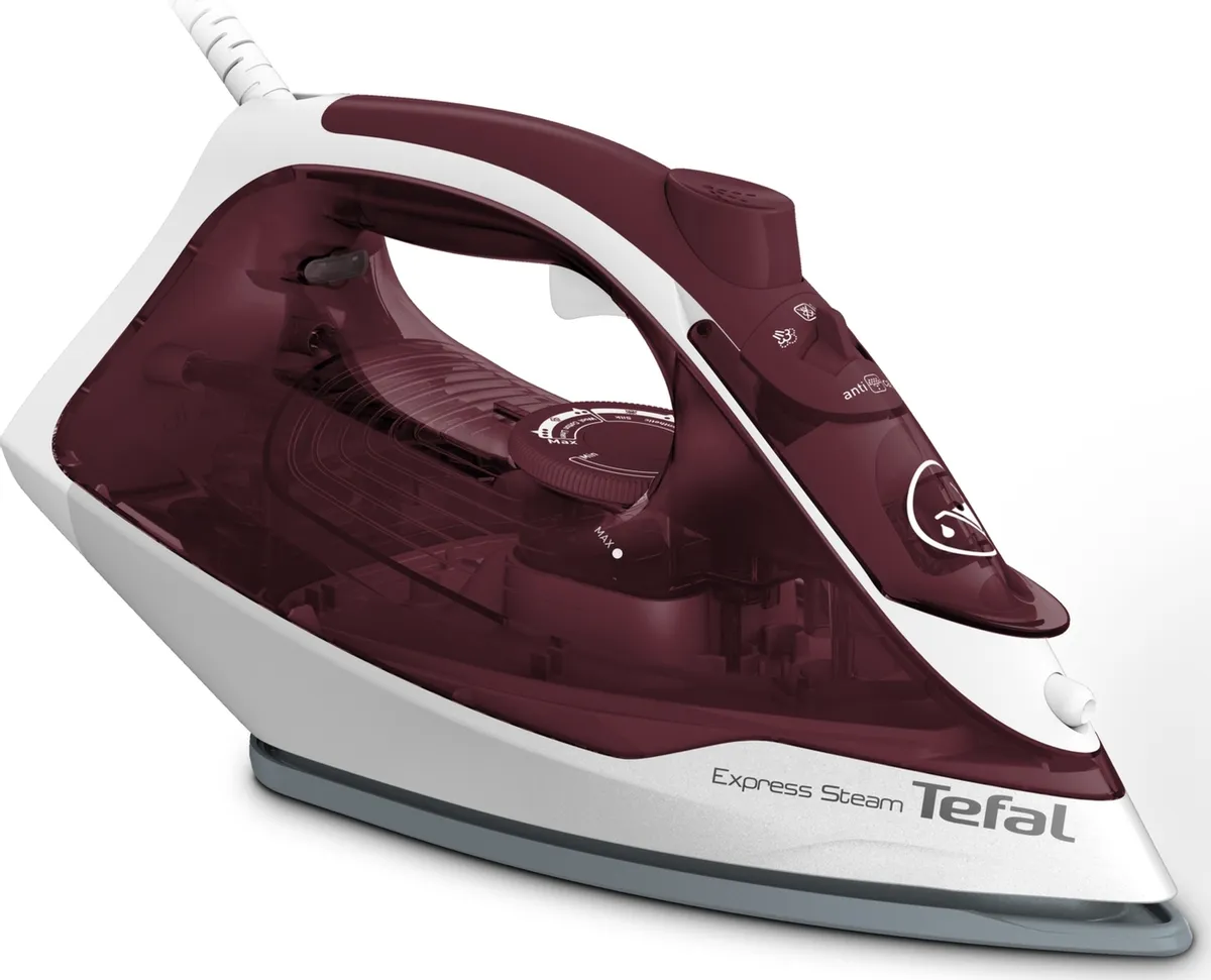 

Утюг Tefal FV2866E0 белый/бордовый [1830008198], Утюг Tefal FV2866E0