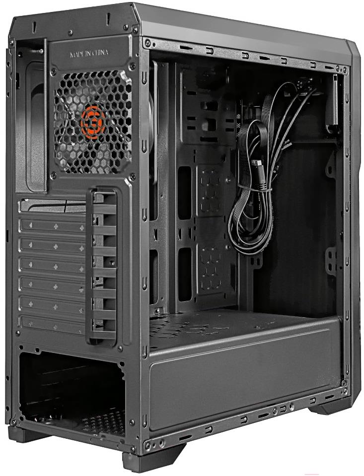 

Корпус для компьютера Ginzzu S350 Black, S350