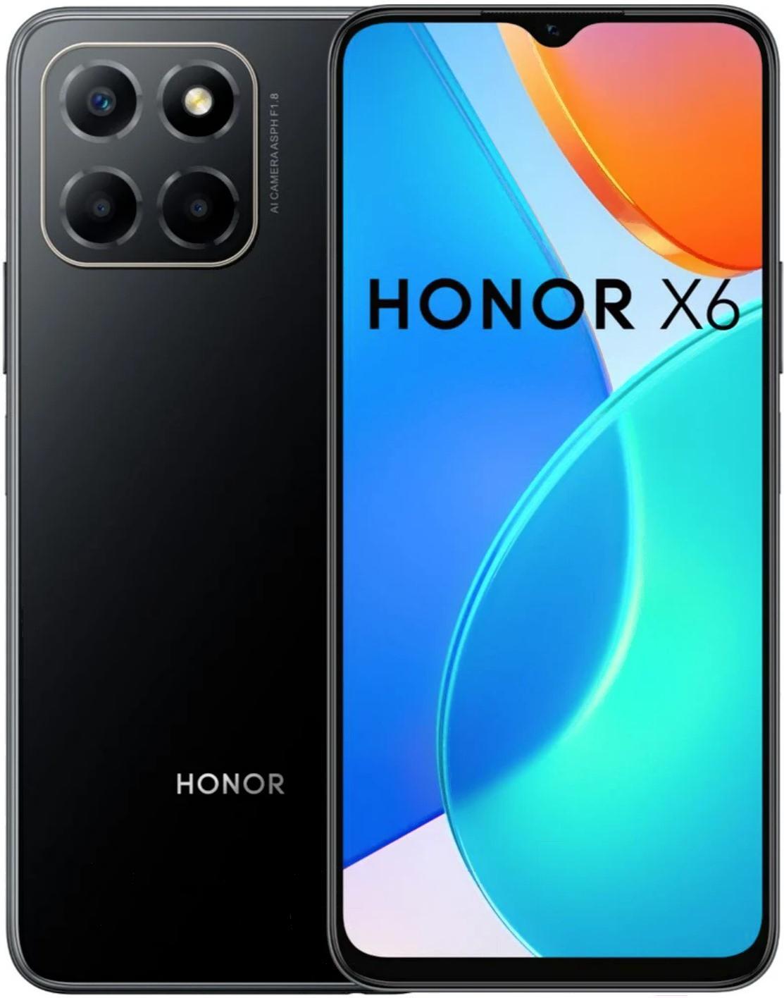 

Смартфон Honor X6 4GB/64GB Midnight Black (VNE-LX1)