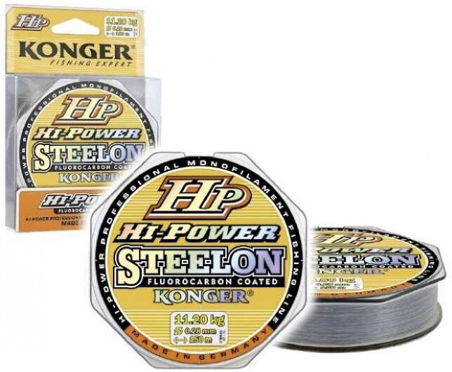 

Монофильная леска KONGER STEELON HP HI-POWER FLUOROCARBON 150 м 0,16 мм [241150016], Леска монофильная KONGER STEELON HP HI-POWER FLUOROCARBON 150 м 0,16 мм 241150016