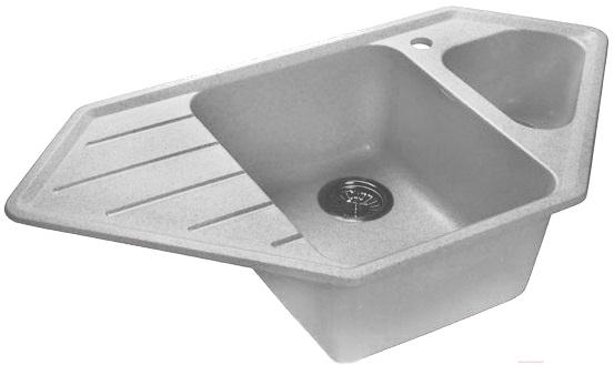 

Кухонная мойка GranFest Corner GF-C950E белый, Corner GF-C950E