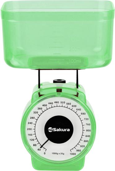 

Кухонные весы Sakura SA-6018GR, SA-6018GR
