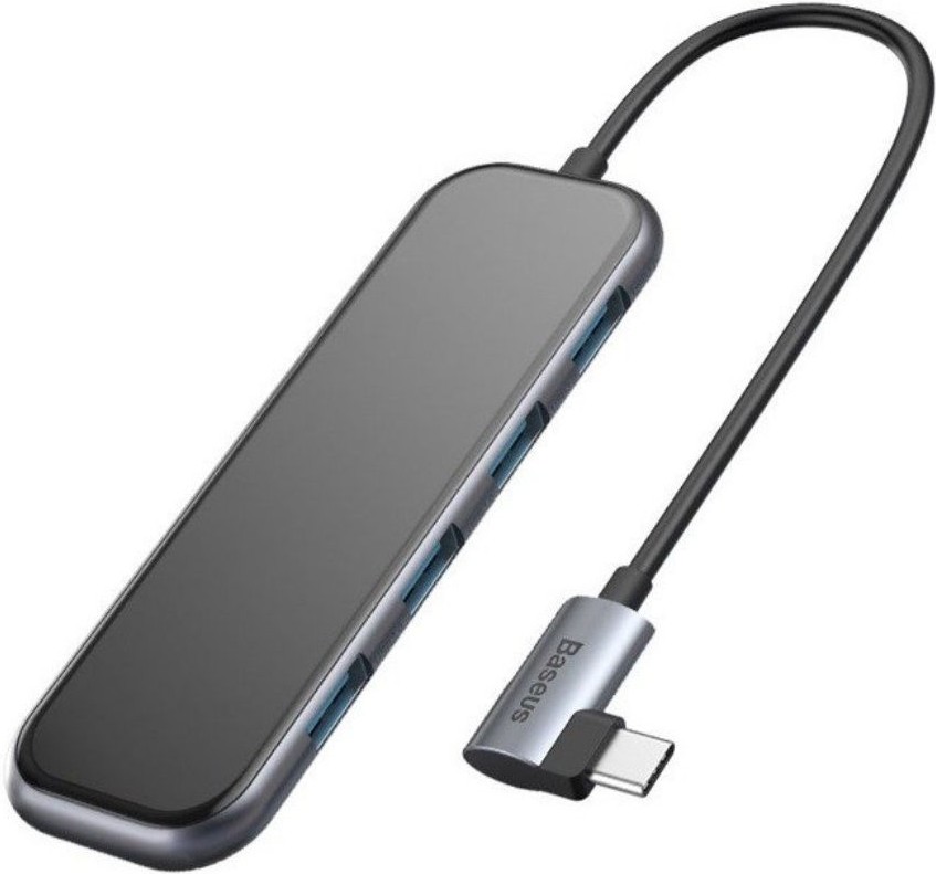 

USB-хаб Baseus Хаб Baseus CAHUB-EZ0G Multi-functional HUB Type-C to 4xUSB3.0+Type-C(PD) (Baseus Multi-functional HUB (Type-C to 4xUSB3.0+PD) Deep Gray (CAHUB-EZ0G)) [CAHUB-EZ0G], Хаб Baseus CAHUB-EZ0G Multi-functional HUB Type-C to 4xUSB3.0+Type-C(PD) (Ba