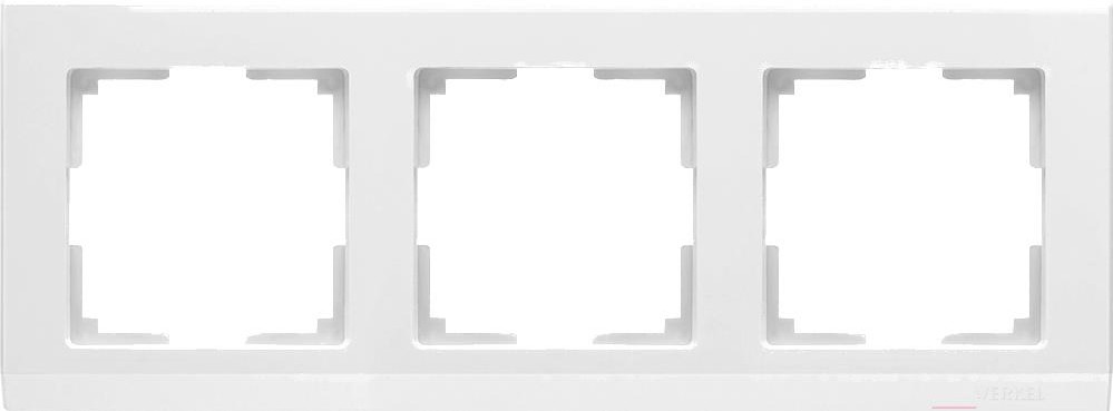 

Рамка для выключателя и розетки Werkel Stark 3 поста WL04-Frame-03-white белый [a028923], Рамка Werkel Stark 3 поста WL04-Frame-03-white a028923 белый