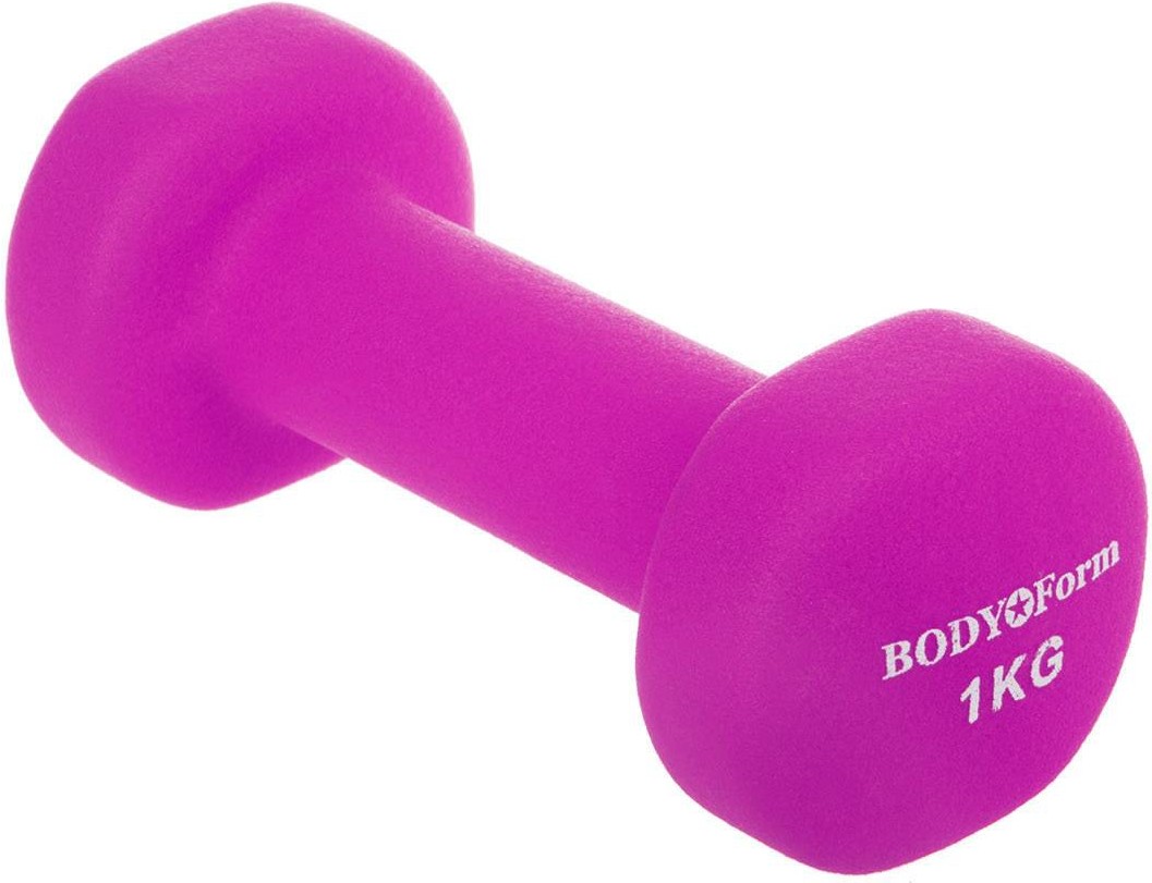 

Гантель неопреновая Body Form 1 кг BF-DN01, Гантель Body Form неопреновая 1 кг BF-DN01