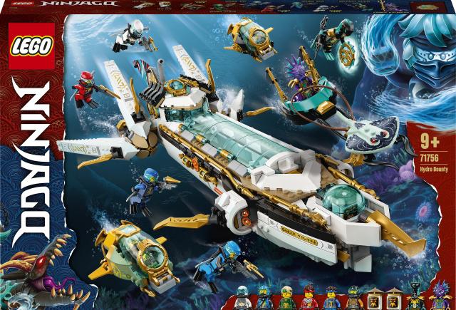 

Конструктор LEGO NINJAGO 71756 Подводный Дар Судьбы [71756], NINJAGO 71756 Подводный Дар Судьбы