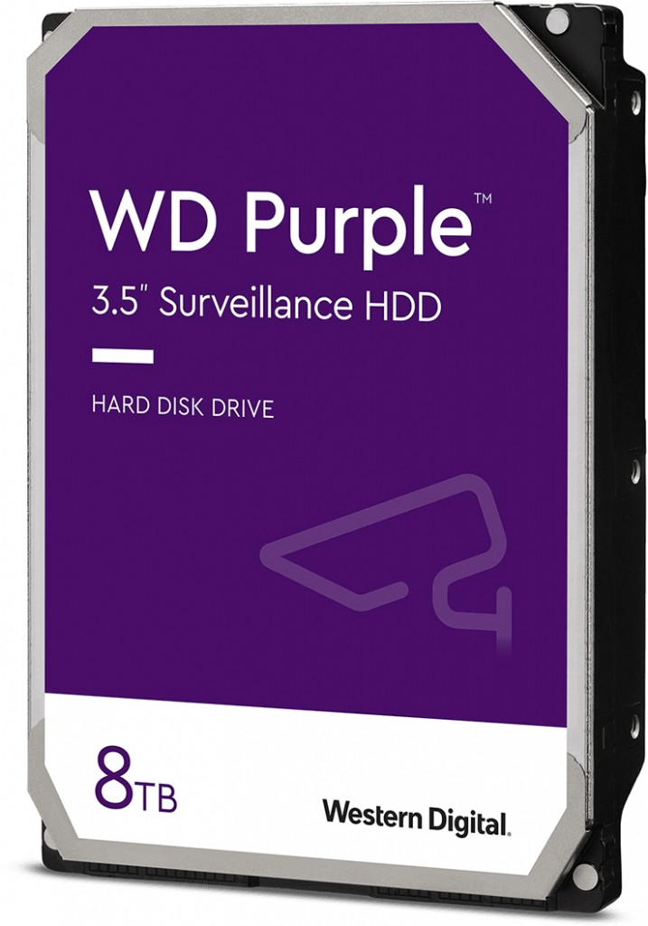 

Жесткий диск WD SATA 8TB [WD84PURZ], Жесткий диск WD WD84PURZ (SATA3-600) Purple для видеонаблюдения