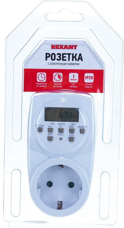 

Розетка и выключатель Rexant 11-6010, Розетка Rexant 11-6010