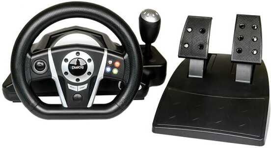 

Игровой контроллер Dialog GranTourismo, Игровой руль Dialog GranTourismo GW-235VR