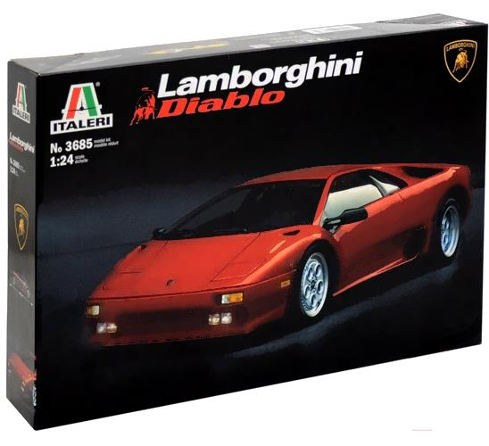 

Сборная модель Italeri Автомобиль Lamborghini Diablo [3685], Сборная модель Italeri Автомобиль Lamborghini Diablo 3685