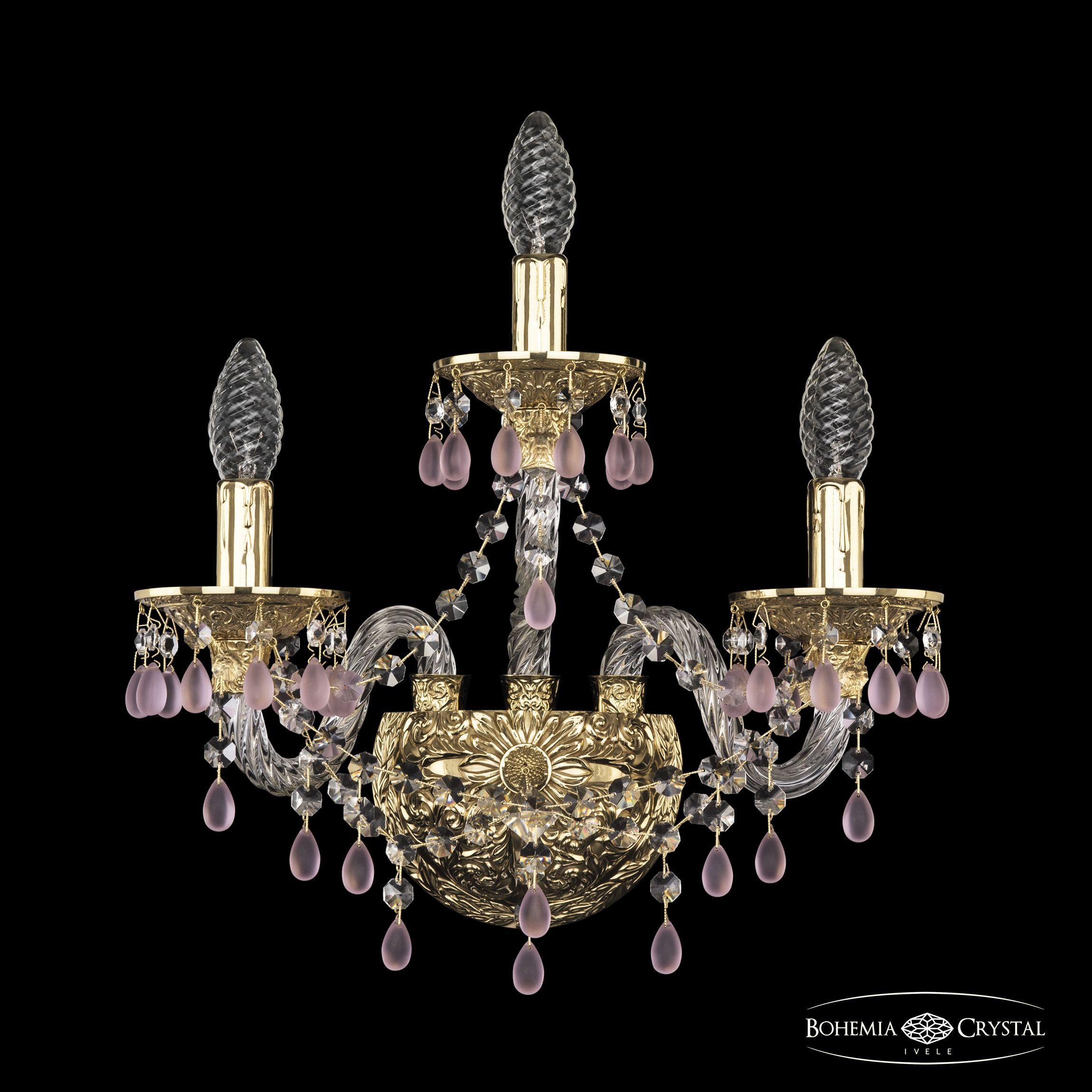 

Бра Bohemia Ivele Crystal 16110B/2+1/141 G V7010, 16110B/2+1/141 G V7010