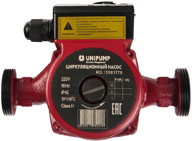 

Насос Unipump UPC 25-60, Циркуляционный насос Unipump UPC 25-60 130