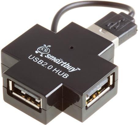 

USB-хаб SmartBuy SBHA-6900-K черный, SBHA-6900-K