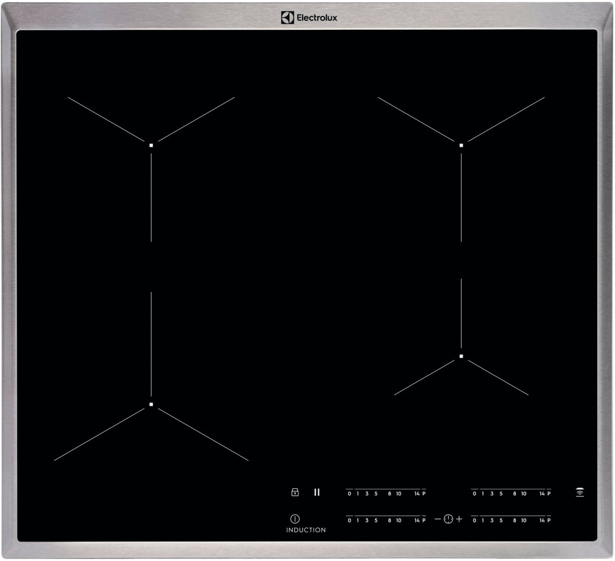 

Варочная поверхность Electrolux EIT60443X черный